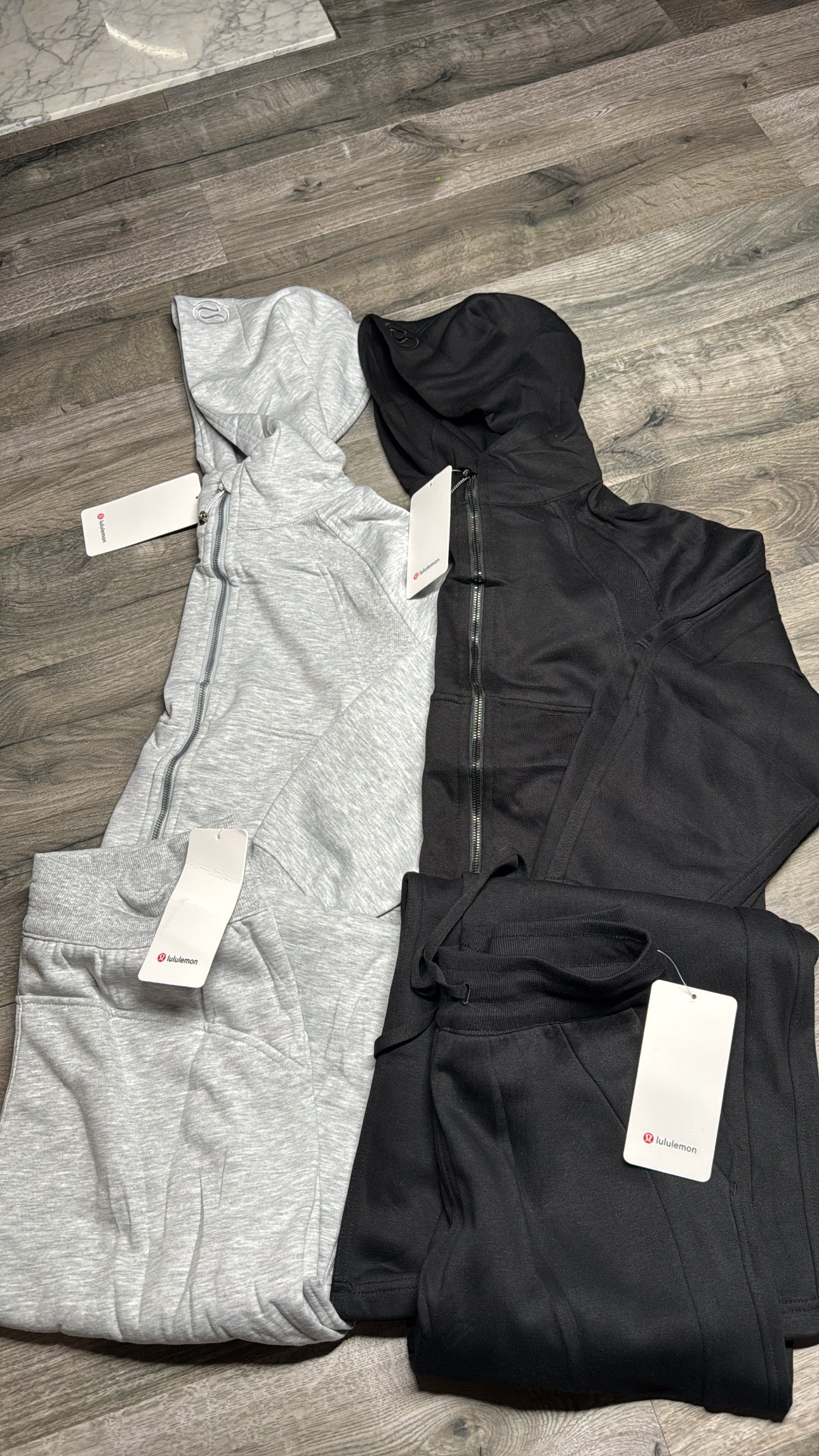 Lulu Scuba Full Zipper Jacket Set