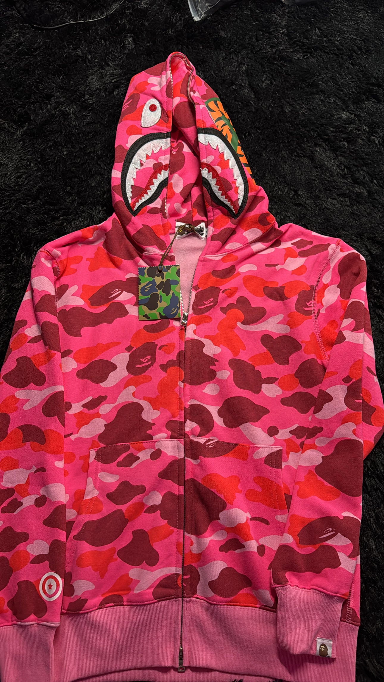 Pink Bape Hoodie