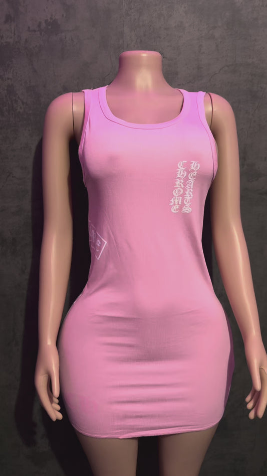 Pink Chrome Hart Tank/Dress